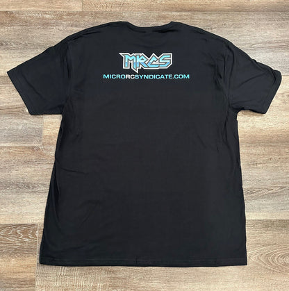MICRO RC SYNDICATE/MRCS BLACK T-SHIRT