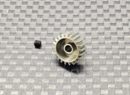 Alu. hard coated 64p pinion 21T
