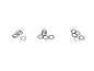 5 x 7 shim set (0.1 /0.2 / 0.3mm)