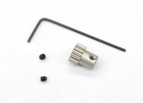 Alu hard coated 64 pitch pinion 15T